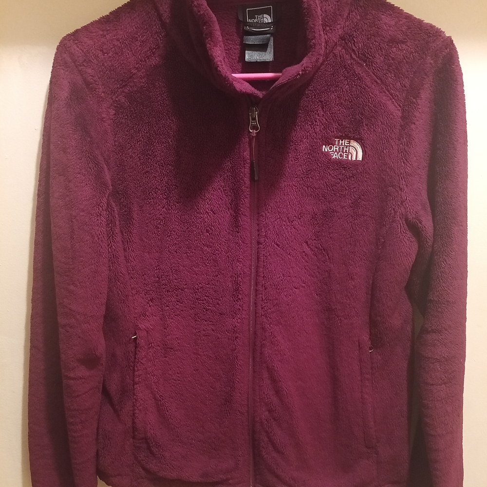 The North Face Women's Burgundy Teddy Jacket